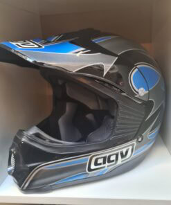 AGV AX-7 SVART/BLÅ